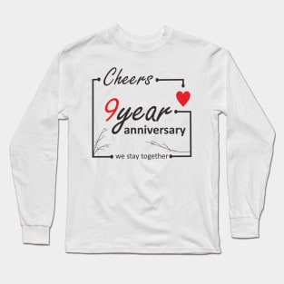 9 Year Anniversary Long Sleeve T-Shirt
